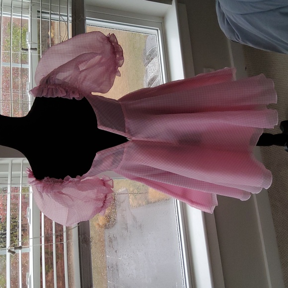 Selkie Ice Cream Gingham Parliament Dress - Picture 6 of 16